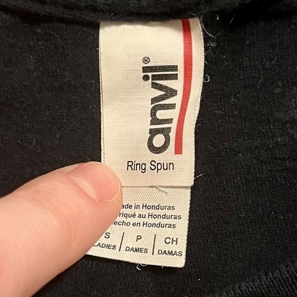 Anvil Cat Sunglasses T-Shirt Size S - Picture 2 of 3